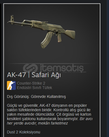 AK-47 | Safari Ağı FT