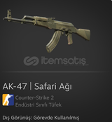 AK-47 | SAFARİ AĞI (FT)