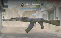 AK-47 | Safari Ağı (PARLAK STİCKERLI)