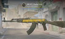 AK-47 | Safari Ağı (PARLAK STİCKERLI) AK-47 | Safari Ağı (PARLAK STİCKERLI)