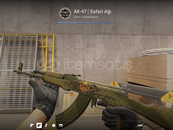 AK-47 SAFARİ AĞI STİCKER CRAFT