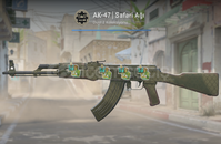 AK-47 | Safari Ağı (STİCKERLI Görevde K.)