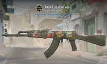 AK-47 | Safari Ağı (STİCKERLI Görevde K.)