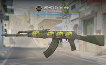 AK-47 | Safari Ağı (STİCKERLI Görevde K.) AK-47 | Safari Ağı (STİCKERLI Görevde K.)