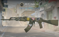 AK-47 | Safari Ağı (STİCKERLI Görevde K.) AK-47 | Safari Ağı (STİCKERLI Görevde K.)