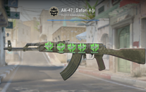 AK-47 | Safari Ağı (STİCKERLI Görevde K.)