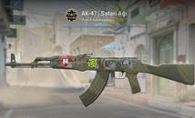 AK-47 | Safari Ağı (STİCKERLI Görevde K.) AK-47 | Safari Ağı (STİCKERLI Görevde K.)