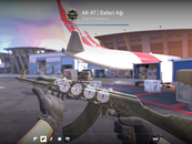 Ak-47 Safari Mesh 5x Sticker