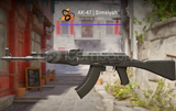 AK-47 | Simsiyah(Eskimiş)