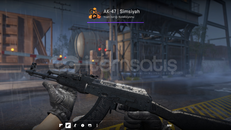 AK-47 | Simsiyah GÖREVDE KULLANILMIŞ 