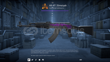AK-47 Simsiyah + pahalı sticker craft