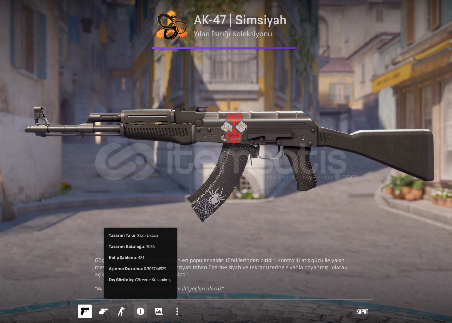 AK-47 Slate Field-Tested 0.30 Spider-Man  AK-47 Slate Field-Tested 0.30 Spider-Man