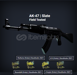 AK-47 Slate Field Tested 18 PERFOCTO HOLO 2021