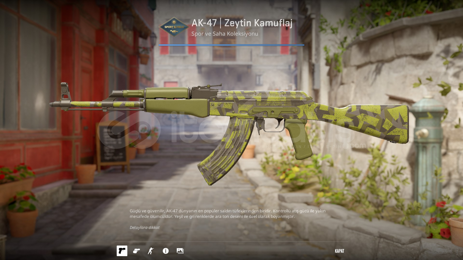 AK-47 | Zeytin Kamuflaj AK-47 | Zeytin Kamuflaj