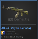 AK-47 | Zeytin Kamuflaj GÖREVDE KULLANILMIŞ