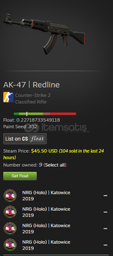 AK REDLİNE 4 STİCKER