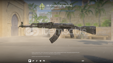 Ak47 Gri Kamuflaj ft
