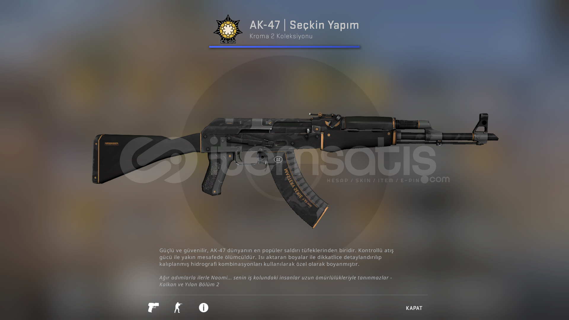 AWP, Atheris Minimal Wear (Az Aşınmış)