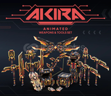  Akira Animated Weapons & Tools Set