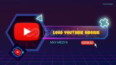 ⚡[ AKTİF ] 1000 ABONE ⚡ YOUTUBE 