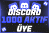 ⭐[AKTİF] DISCORD 1000 ÜYE ⭐