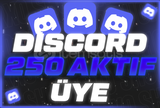 ⭐[AKTİF] DISCORD 250 ÜYE ⭐