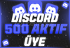 ⭐[AKTİF] DISCORD 500 ÜYE ⭐