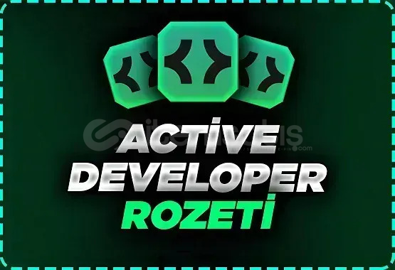 Aktif Geliştirici Rozeti | Sınırsız | Garantili Aktif Geliştirici Rozeti | Sınırsız | Garantili