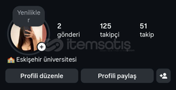 AKTİF KIZ HESABI+100 HİKAYE (ORGANİK)