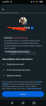 AKTİF KIZ HESABI META AÇIK+KAMPANYALI FİYAT 