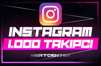 ⭐(AKTİF SERVİS) İNSTAGRAM 1.000 GERÇEK TAKİPÇİ⭐