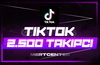 ⭐(AKTİF SERVİS) TİKTOK 2.500 GERÇEK TAKİPÇİ⭐