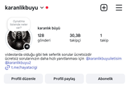 Aktif türk Instagram hesabı 