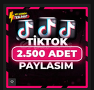 ⭐[Algoritma Etkili + 2.500 Paylaşım Tiktok⭐