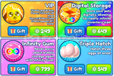 ✨ALL GAMEPASS BUBBLE GUM SIMULATOR INFINITY