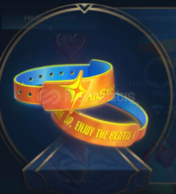 MLBB ALLSTAR Bilekliği Hediye MLBB ALLSTAR Bilekliği Hediye