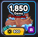 ✨All Star Tower Defense 1,850 Gems✨