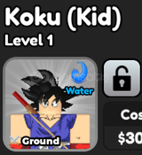 All Star Tower Defense (ASTD) Koku (Kid)