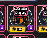 All Star Tower Defense : Pod Unit Display GİFT