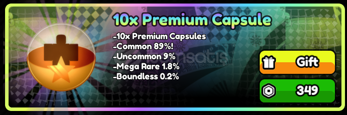 All Star Tower Defense X 10x Premium Capsule All Star Tower Defense X 10x Premium Capsule