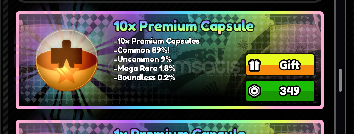 All Star Tower Defense X 10x Premium Capsule All Star Tower Defense X 10x Premium Capsule