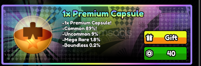 All Star Tower Defense X 1x Premium Capsule