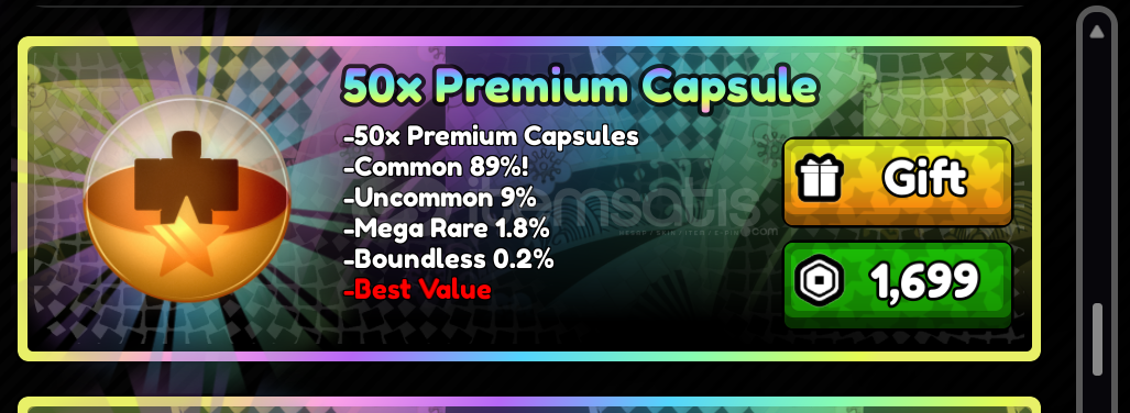 All Star Tower Defense X 50x Premium Capsule All Star Tower Defense X 50x Premium Capsule