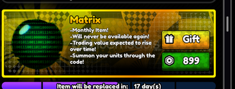 All Star Tower Defense X Matrix