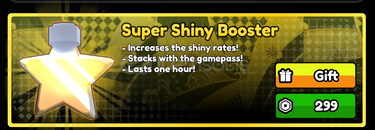 All Star Tower Defense X Super Shiny Booster