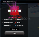 ALS - Ho Ho Ho Title Malzemeleri