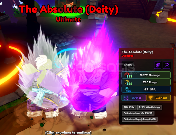 ALS THE ABSOULTE(DEİTY) EVO ALS THE ABSOULTE(DEİTY) EVO