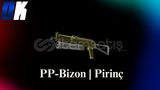 Altın Desenli PP-Bizon | Pirinç (sitede tek)