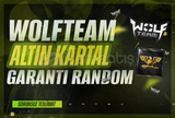 ⭐[ALTIN KARTAL GARANTİ] WOLFTEAM RANDOM HESAP⭐