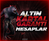 Altın Kartal Garantili VİP Wolfteam Hesaplar